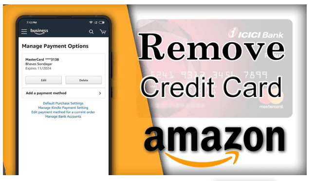 amazon how to remove credit card