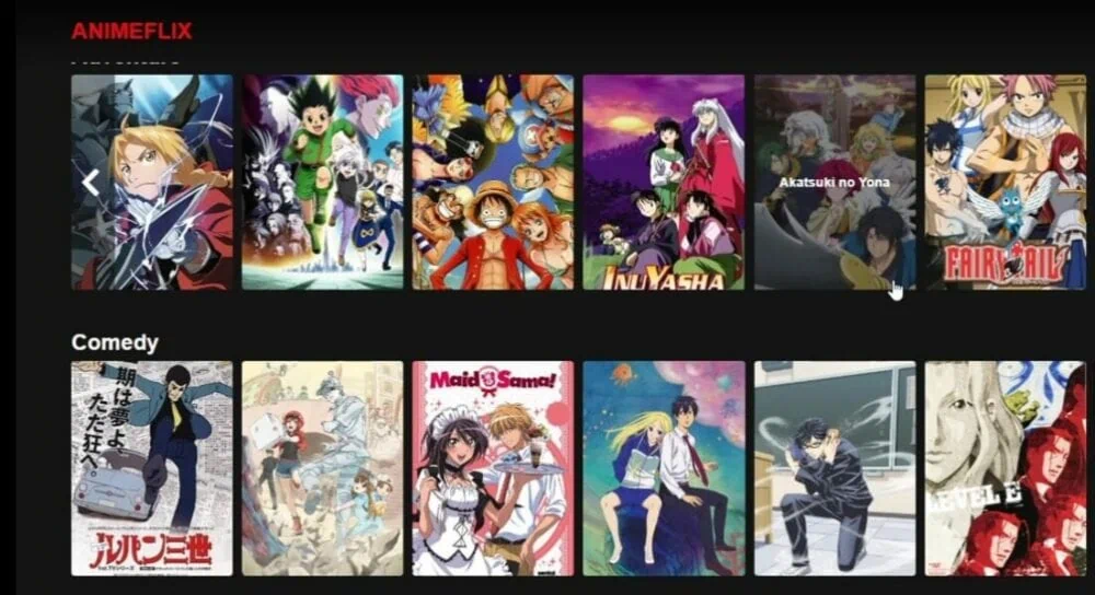 Animeflix Alternatives